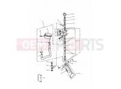Triumph 1996 SPRINT CARBS Rear Brake Master Cylinder