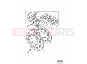 Triumph 1996 SPRINT CARBS Front Brake Caliper & Disc 9083 »