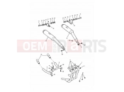 Exhaust System Sprint Executive - Triumph SPRINT CARBS 1998