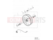 Triumph 2000 SPRINT RS > 139276 Front Wheel