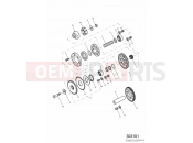 Triumph 2000 SPRINT RS > 139276 Alternator/ Starter Drive Gears