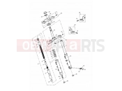 Triumph 2003 SPRINT RS 139277 > Front Forks & Yokes
