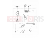 Ignition Switch, Seat Lock - Triumph SPRINT ST 139277 > 208166 2002