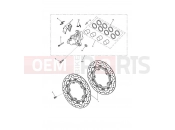Triumph 2010 SPRINT ST 208167 > Front Brake Caliper & Discs