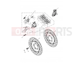Triumph 2007 ROCKET III, CLASSIC & ROADSTER Front Brake Caliper & Discs