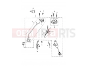 Triumph 2008 ROCKET III, CLASSIC & ROADSTER Ignition Switch & Lock Set 343681