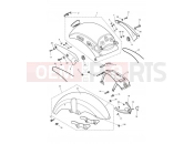 Triumph 2011 ROCKET III, CLASSIC & ROADSTER Mudguards
