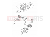 Triumph 2015 THUNDERBIRD LT Starter & Alternator