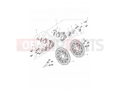 Triumph 2011 THUNDERBIRD STORM Front Brake Caliper & Discs