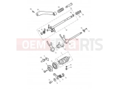 Gear Selector & Pedal - Triumph BONNEVILLE T100 EFI 2012