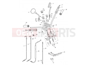 Handlebars, Top Yoke, Cables & M - Triumph BONNEVILLE T100 EFI 2012