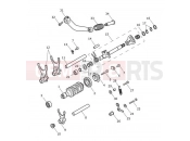 Triumph 2017 BONNEVILLE T100 Gear Selectors & Pedal