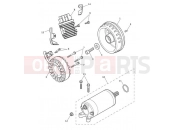 Triumph 2018 BONNEVILLE T100 Alternator & Starter Motor