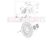 Triumph 2021 BONNEVILLE T120 Front Brake Caliper & Disc