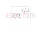 Triumph 2021 BONNEVILLE T120 Flyscreen Mounting Kit