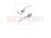 Triumph 2021 BONNEVILLE T120 Lever Kit, Adj, Long