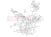 Triumph 2021 BONNEVILLE T120 Main Frame Assembly