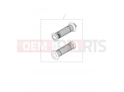 Triumph 2020 STREET SCRAMBLER Diamond Grip Kit, D22.2, Grey