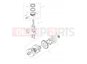 Triumph 2019 SCRAMBLER 1200 XC Crankshaft, Connecting Rods...