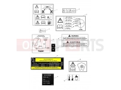 Triumph 2017 Tiger 800 674842 > TIGER XC Warning Labels