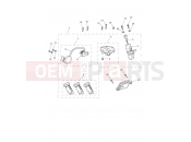 Ignition Switch & Lock Set - Triumph Tiger 800 674842 > TIGER XCA 2016