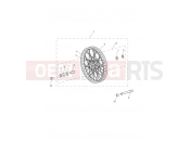 Triumph 2017 Tiger 800 674842 > TIGER XCA Front Wheel