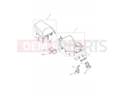 Triumph 2013 TROPHY 1215 Seat Assembly & Toolkit