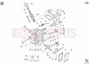 DUCATI 2003 Supersport 800 S HORIZONTAL CYLINDER HEAD » VALVE DRIVE