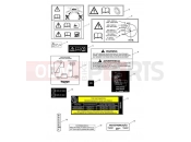 Triumph 2018 TROPHY 1215 SE Warning Labels