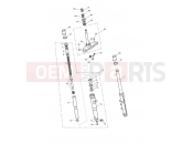 Triumph 2008 SPEEDMASTER EFI Front Forks & Lower Yoke 469051