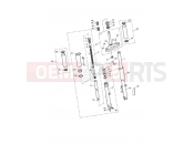 Triumph 2008 SPEEDMASTER EFI Front Forks & Lower Yoke 469050