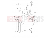 Triumph 2008 SPEEDMASTER EFI Handlebars, Top Yoke 469051