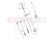 Triumph 2021 TIGER 900 Rally Front Forks & Yokes