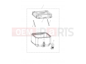 TRIUMPH TIGER 1200 XCX Top Box, Aluminium, Blk, KL