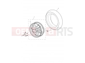 Triumph 2018 TIGER 1200 XR Rear Wheel