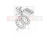 TRIUMPH TROPHY 29156 > Front Brake Caliper & Discs