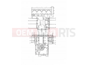 TRIUMPH TROPHY 29156 > Crankcase Fixings 4 Cylinder Grey