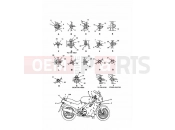 Triumph 1993 TROPHY > 29155 Bodywork Fixings