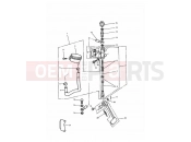 Triumph 1995 TROPHY > 29155 Rear Brake Master Cylinder