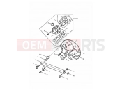 Triumph 1996 TROPHY > 29155 Rear Brake Caliper & Disc