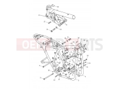 Triumph 2021 SPEED TWIN Main Frame Assembly