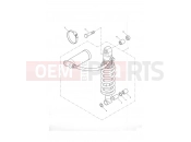 Triumph 2001 TT600 Rear Suspension Unit