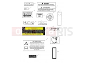 Warning Labels - Triumph BONNEVILLE BOBBER 2019