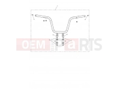 High Handlebar Kit, Black - Triumph BONNEVILLE BOBBER 2020