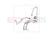 Rear Mudguard, Short, Kit - Triumph BONNEVILLE BOBBER 2020