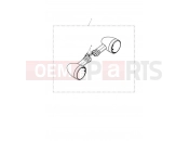 LED Indicator Kit, D64 Med, 450 Lead - Triumph BONNEVILLE BOBBER 2020