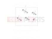Triumph 2021 BONNEVILLE BOBBER Cover Fasteners, Black