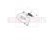 Triumph 2021 BONNEVILLE BOBBER Sprocket Cover Kit, Chrome