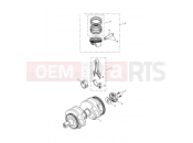 Triumph 2007 THRUXTON 900 CARBS Crankshaft, Connecting Rods...