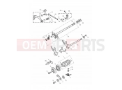 Triumph 2014 THRUXTON 900 EFI Gear Selectors & Pedal